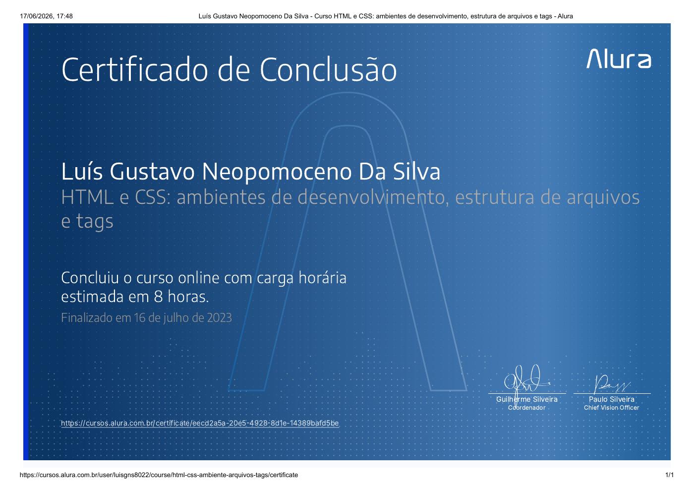 Prévia do certificado de HTML e CSS: ambientes de desenvolvimento, estrutura de arquivos e tags